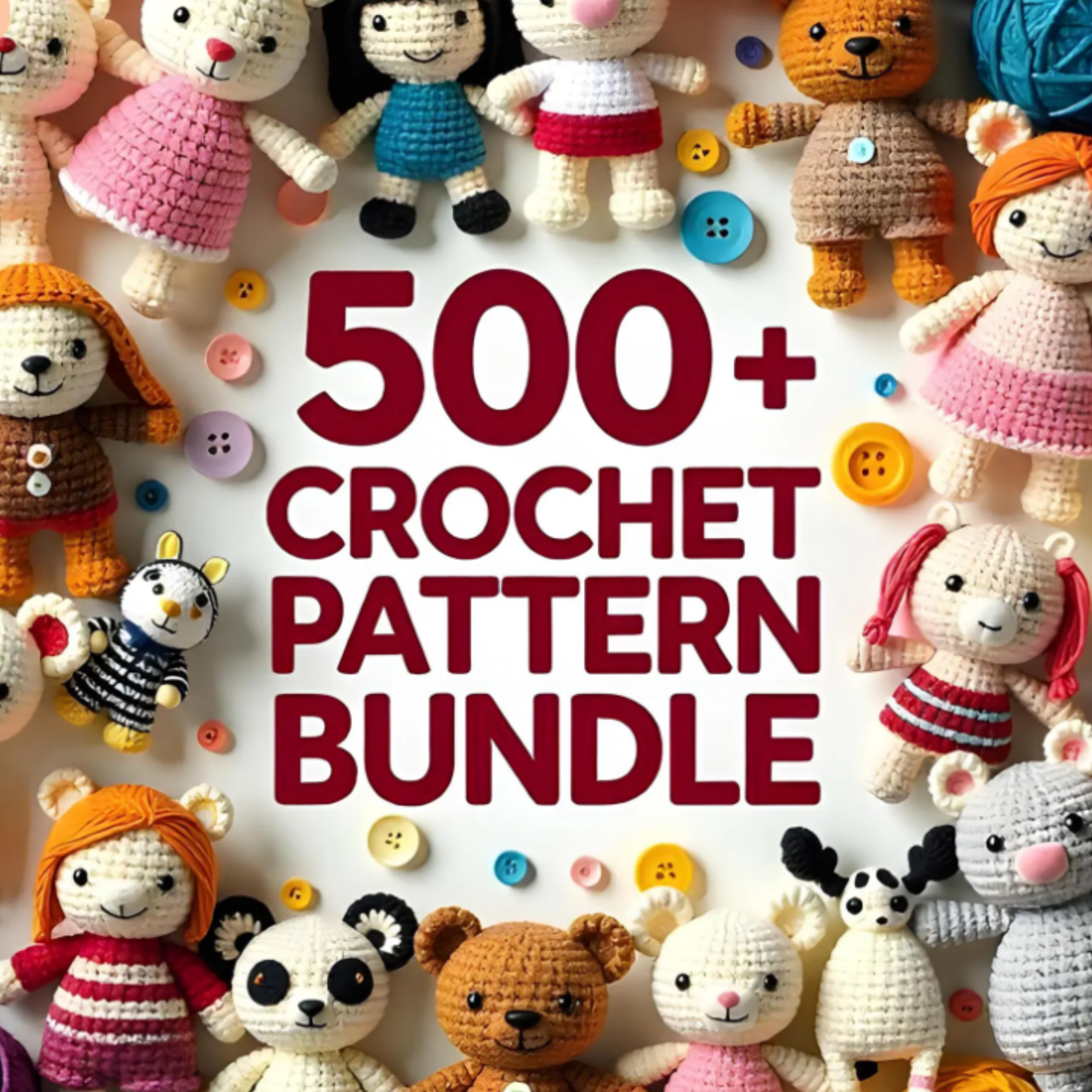500 Crochet Pattren Bundels